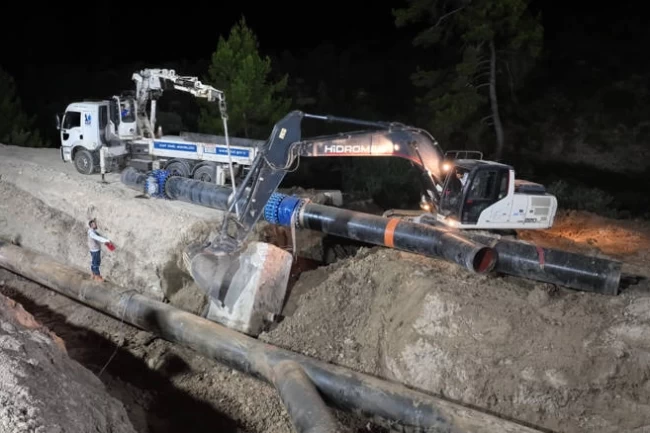 Antalya Alanya'nın içme suyu altyapısına güçlü dokunuş