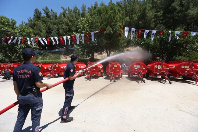 Muğla Büyükşehir yangın filosunu güçlendirdi