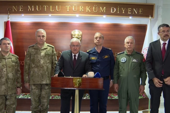 Bakan Güler: Acımız büyük, tahkikat başladı