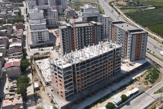 Bursa Yıldırım'da 'Ulus Kentsel Dönüşüm Projesi' yolun yarısında