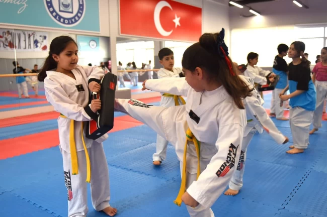 Bursa Yıldırım'da sporla dolu yaz devam ediyor