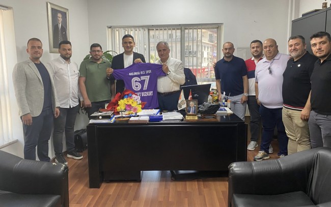 Kdz.Ereğli Belediyespor yönetiminden Milletvekili Bozkurt’a teşekkür ziyareti