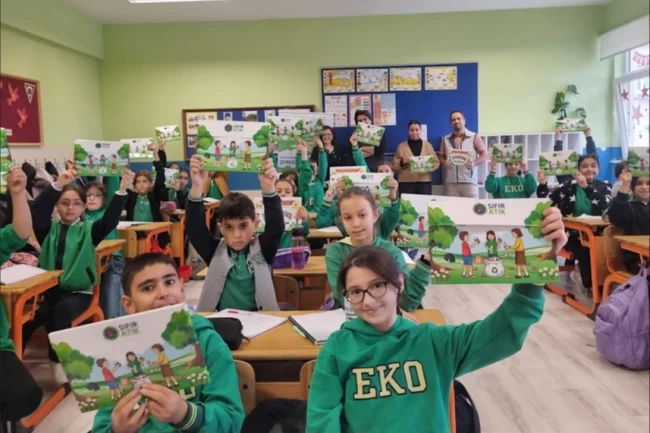 Çevreci çocuklar geleceğe umut oluyor... Büyük ödül töreni Haliç'te