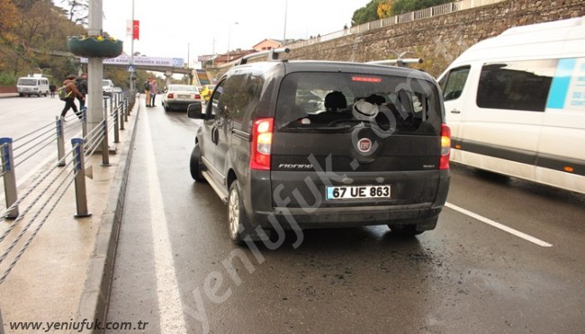 ARKA CAMDAN GİRDİ!..