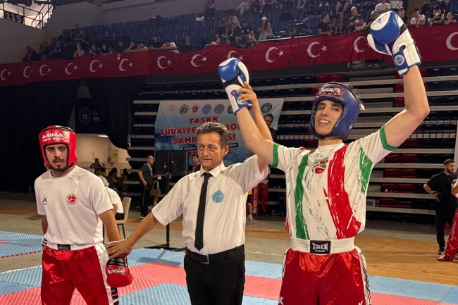 İzmir Bostanlısporlu Sarp Erbaş'tan büyük başarı