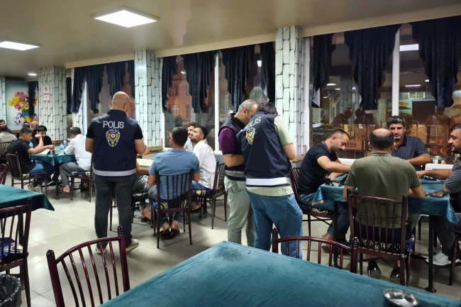 Adıyaman Kahta'da geniş çaplı denetim