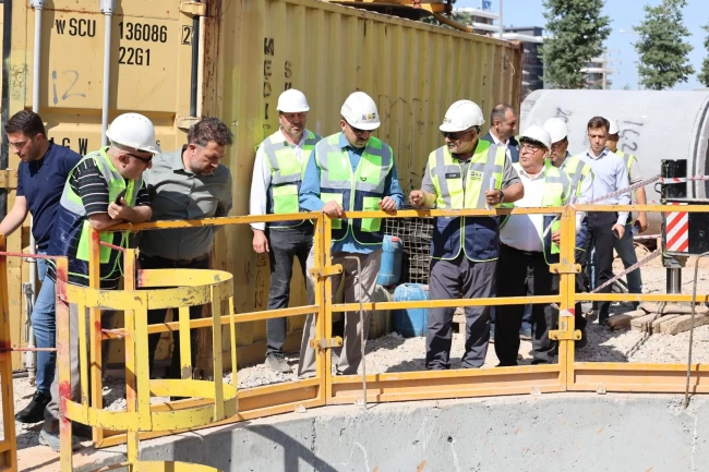 Konya'da Başkan Altay'dan su temini çalışmalarına inceleme