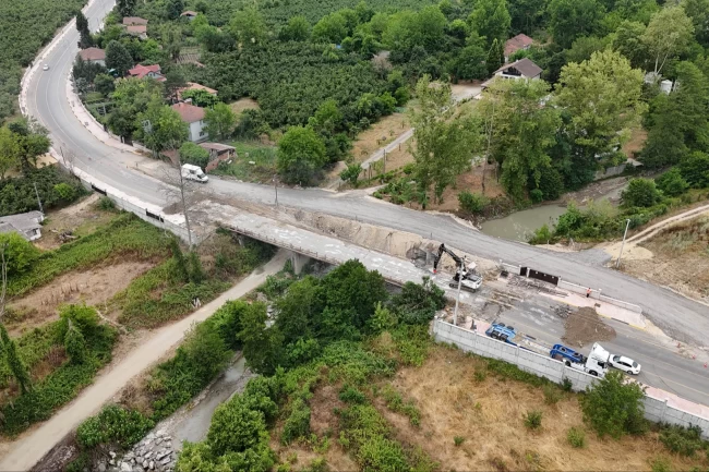 Sakarya Kanlıçay Köprüsü'nde çalışmalar başladı