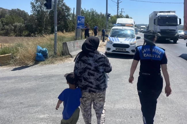 Muğla'da zabıta ekiplerinden dilencilik operasyonu