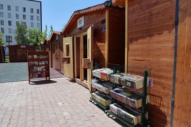 Kayseri Talas'ta kitap kokusu bu çarşıdan yayılacak