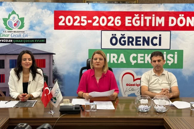 İzmit Çınar Çocuk Evleri'nde kura tamamlandı