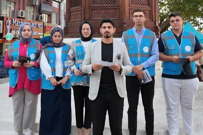 AK Parti Bursa Osmangazi gençliğinden 'Srebrenitsa' hassasiyeti