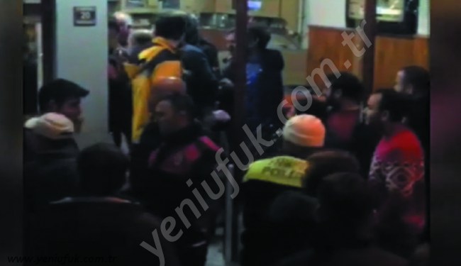 İŞTE OLAY YERİNDEN GÖRÜNTÜLER..