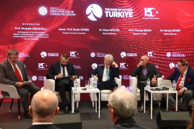 Viyana'da 'Zaferin Adı Türkiye' paneli