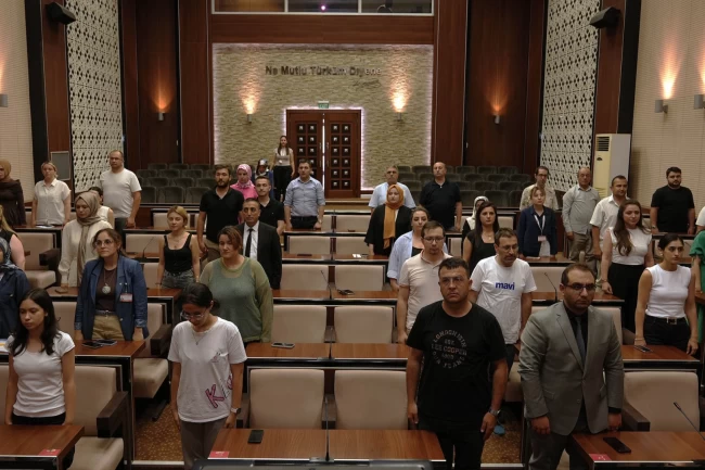 Ankara Keçiören'de personele sağlıklı yaşam eğitimi