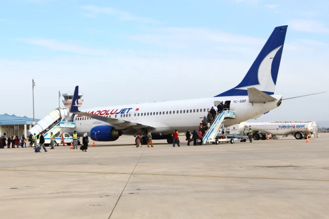 Yenişehir Havalimanı Haziran'da 22 bin yolcuya hizmet verdi