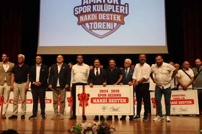 Muğla Büyükşehir'den amatör spor kulüplerine güçlü destek