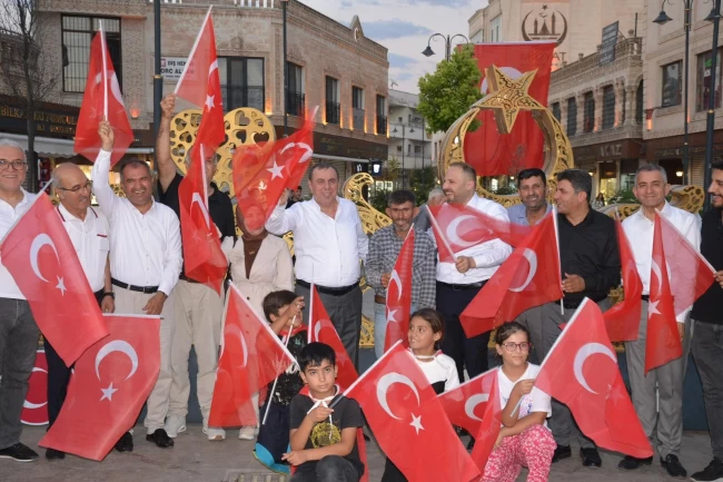 Mardin'de Cumhurbaşkanı Erdoğan'ın çağrısına güçlü destek