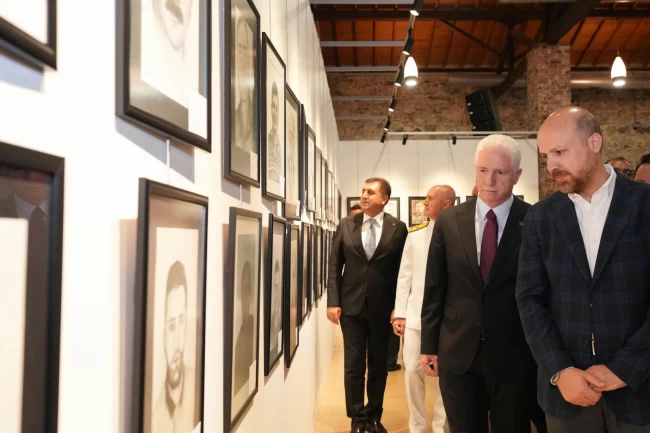 15 Temmuz şehitleri "253 Portre" ile anıldı