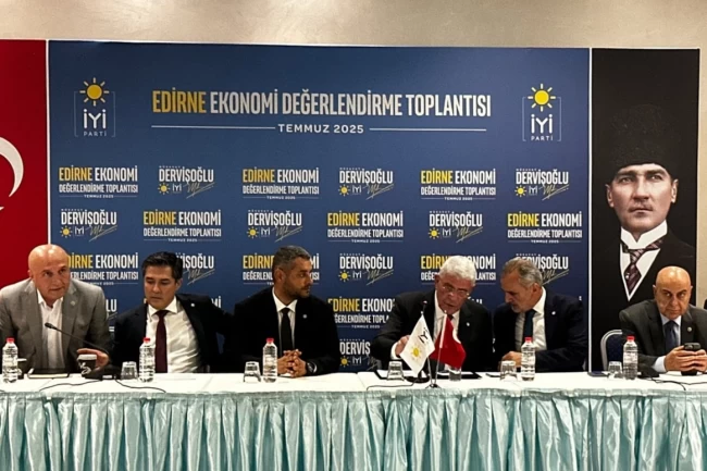 İYİ Parti Edirne'de ticaret, tarım ve turizmi konuştu