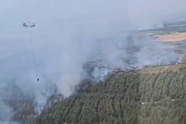 Tekirdağ Şarköy'deki yangında son durum... 15 uçak, 19 helikopter seferber