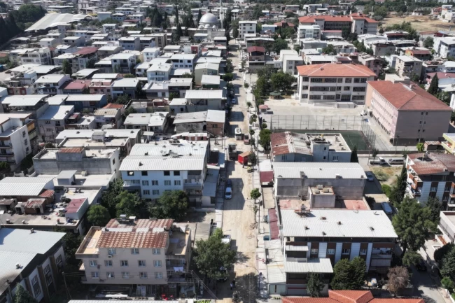 Manisa'da altyapı tamamlandı, üstyapı yenileniyor
