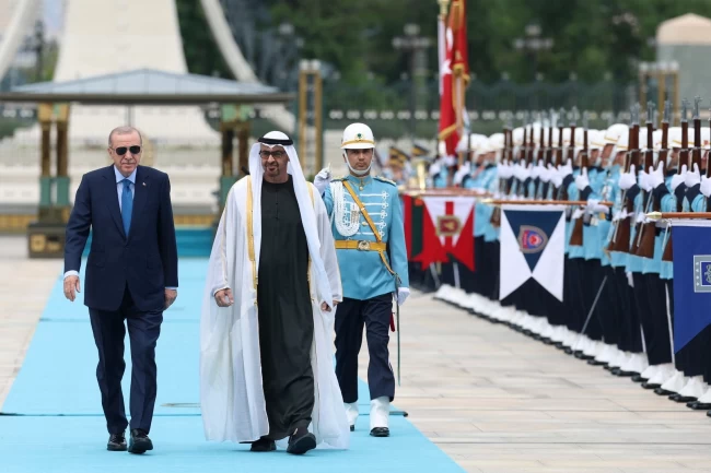 BAE Başkanı Ankara'da