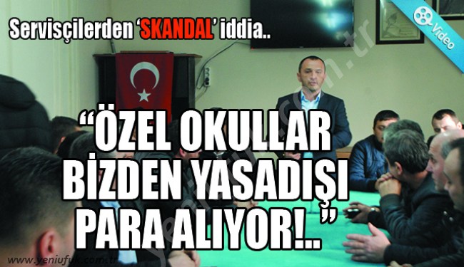 “SERVİSÇİNİN SIRTINDAN PARA KAZANMA DEVRİ KAPANDI!..”