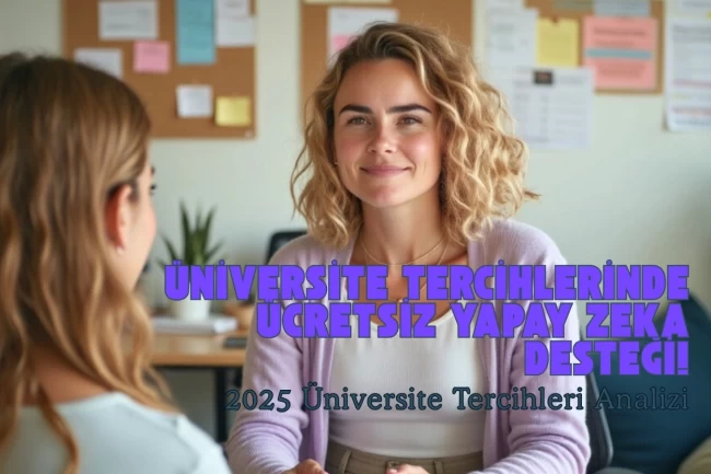 Devrim niteliğinde bir yenilik... Üniversite tercihlerinde ücretsiz yapay zeka desteği!