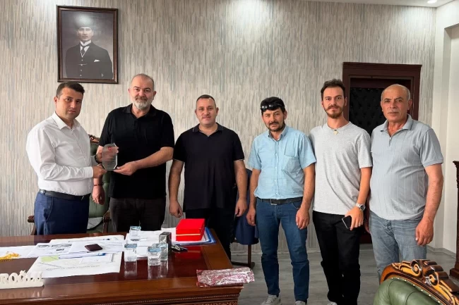 TÜMSANDER Yönetiminden Çivril Kaymakamı Fatih Cıdıroğlu'na ziyaret