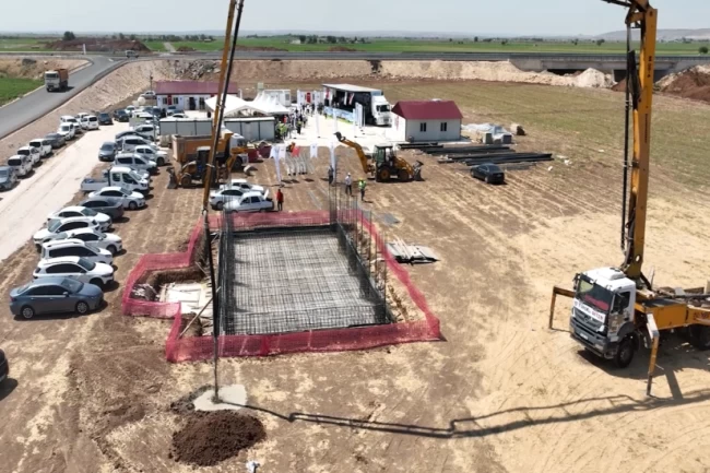 427 milyon TL'lik Atık Su Arıtma Tesisi'nin temeli atıldı