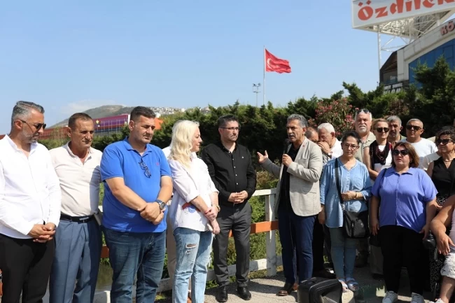 Bursa Gemlik Karsak Deresi'nde temizlik seferberliği