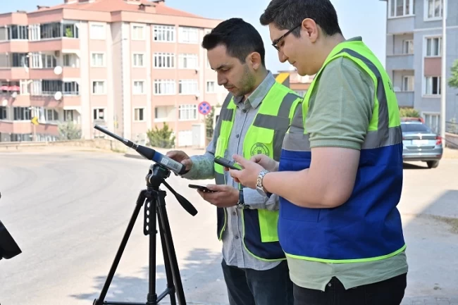 Bursa'da çevresel gürültü ölçümü yapıldı