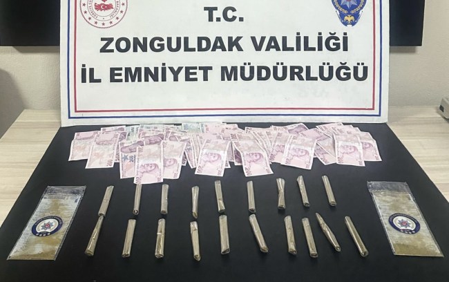 Zonguldak ve Kdz.Ereğli’de narkotik operasyonu: 3 tutuklu