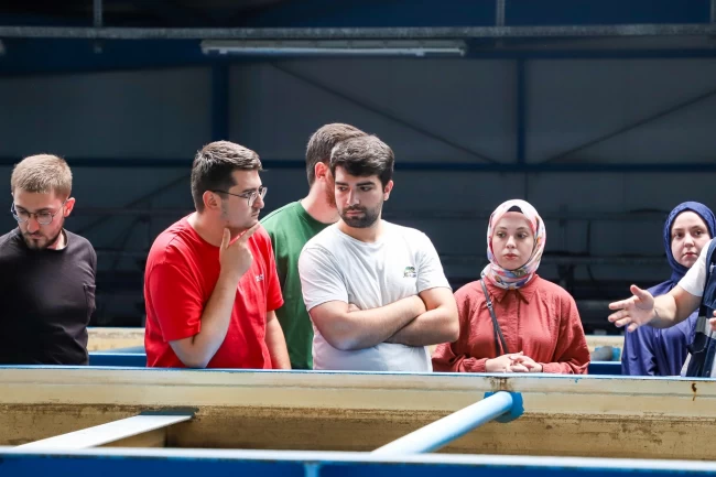 Tıp Fakültesi son sınıf öğrencileri suyun serüvenini yerinde inceledi