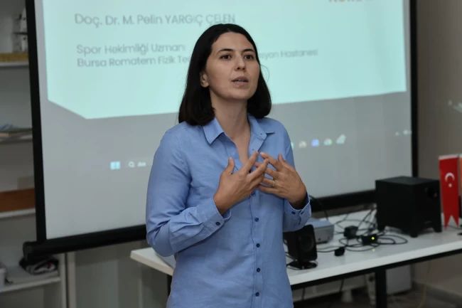 Bursa Nilüfer'de yaşlılara egzersizin önemi anlatıldı