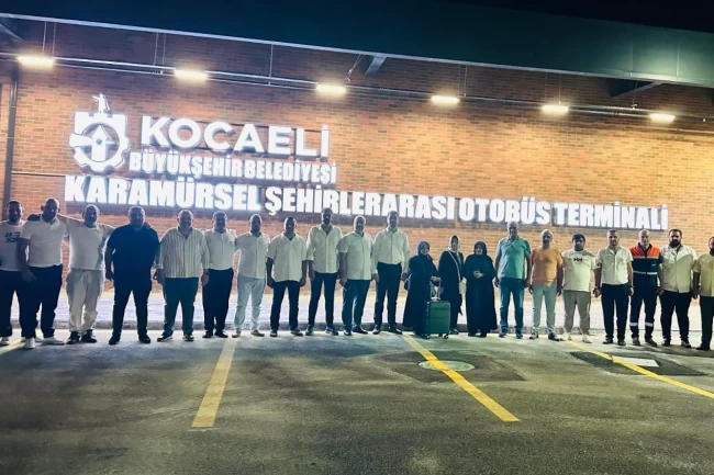 Kocaeli Büyükşehir'den 1 haftada 2 terminal... İlk sefer Balıkesir'e oldu