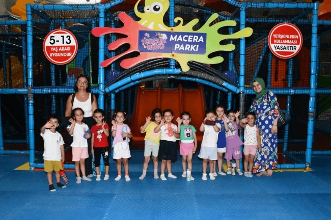 Minikler Çocuk Köyü'nde doyasıya eğlendi