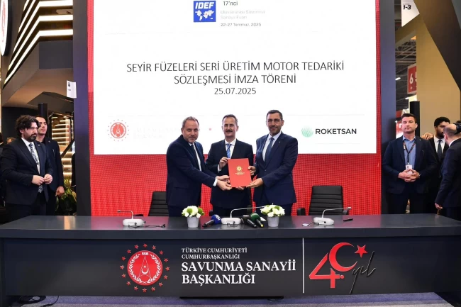 Roketsan'dan IDEF'te yeni imzalar