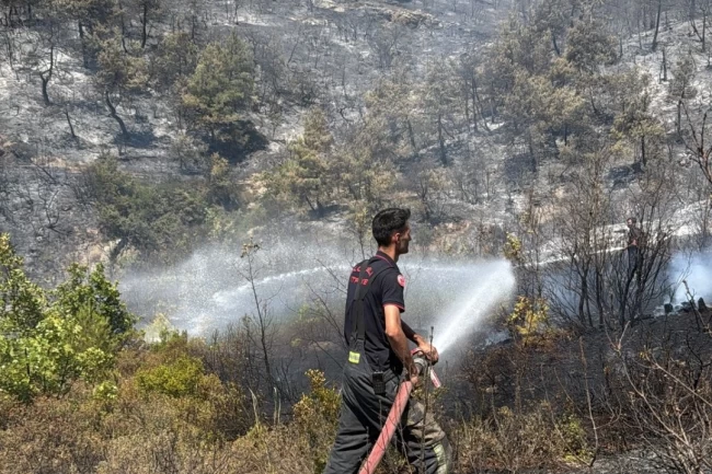 Kocaeli itfaiyesi Bursa'ya desteğe koştu