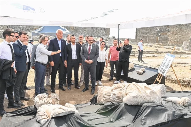 Aspendos'ta kazılar 6,5 kat büyüdü