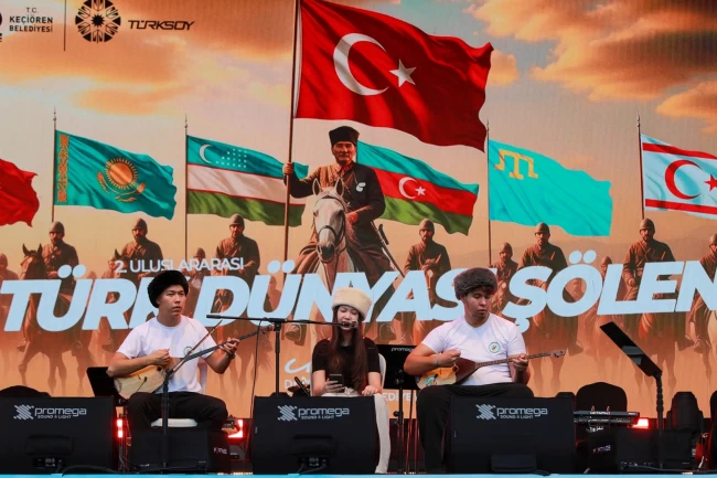 Ankara Keçiören'de Türk Dünyası Şöleni'nde muhteşem final