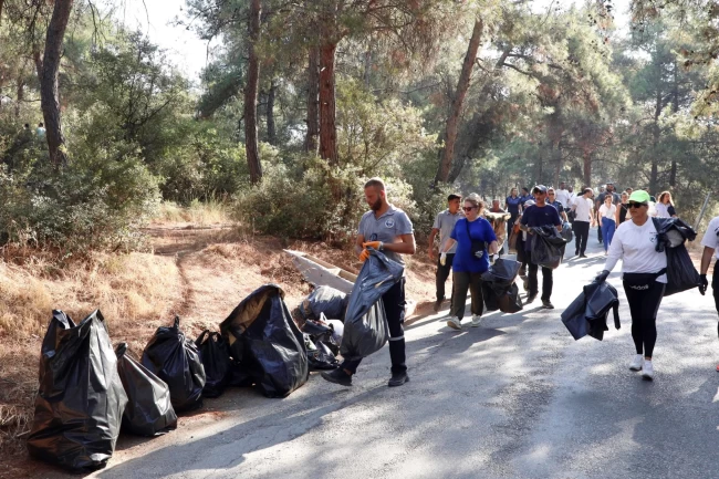 Mudanya'da olası yangınlara karşı temizlik seferberliği