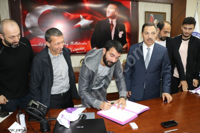 ENGİN BAYTAR İMZAYI ATTI, İLK İDMANINA ÇIKTI