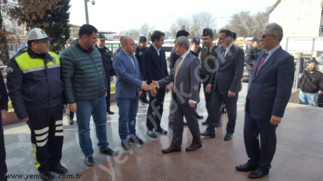 SON DAKIKA..VALİ ÇINAR, EMNİYET'TE..