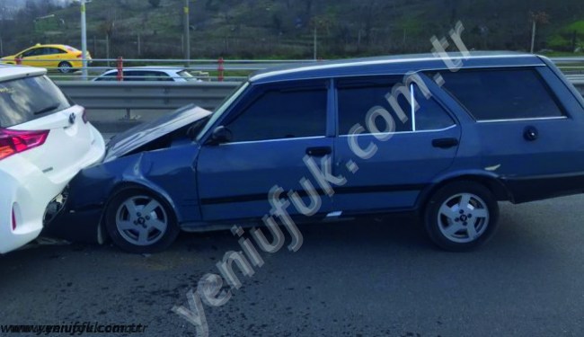 OTOMOBİLİN ALTINA GİRDİ…