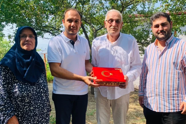 İzmit Belediyesi gazilerimize vefa ziyaretlerine devam ediyor