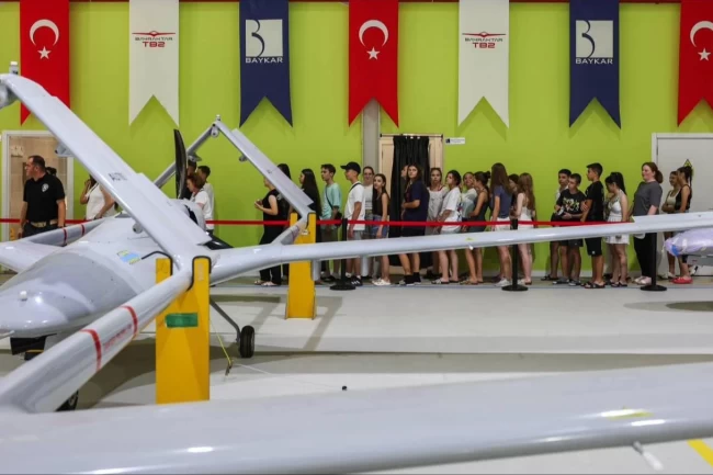 Balkanlı 352 öğrenci Keşan'da milli teknolojiyle tanıştı