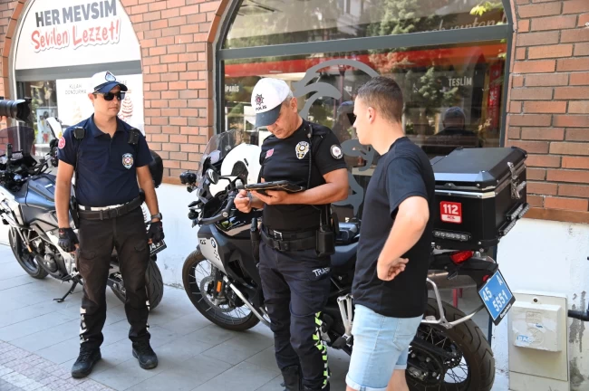 Manisa'da Trafik Zabıtasından kapsamlı kaldırım denetimi