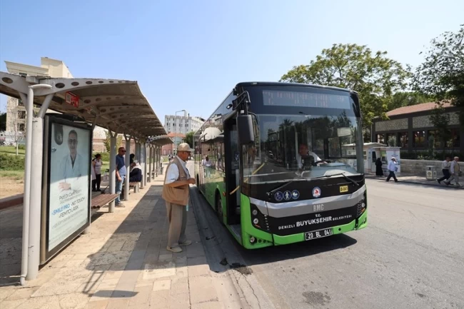 Denizli'de toplu ulaşımda yeni dönem başladı